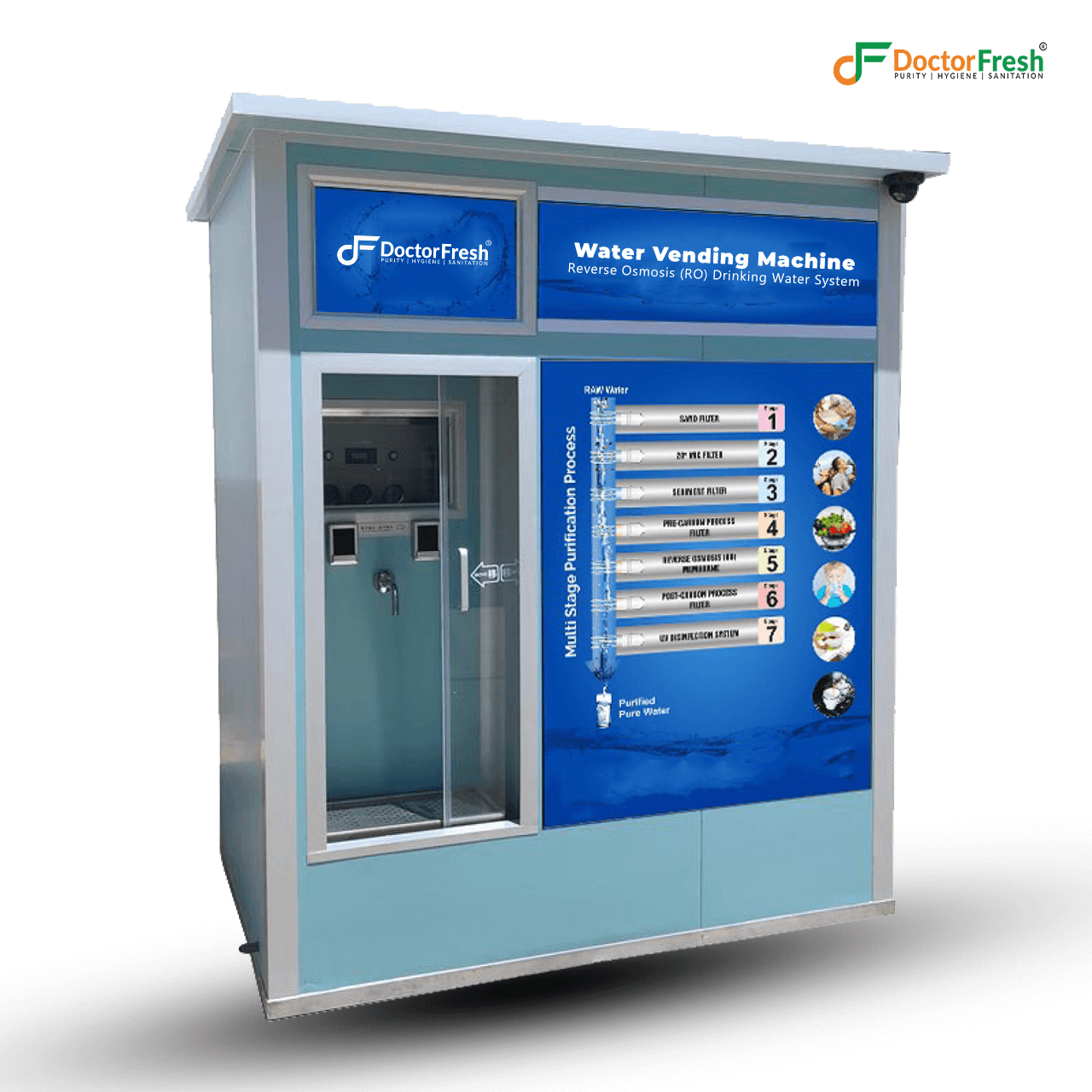 Doctor Fresh Water Vending Machine (Water ATM)