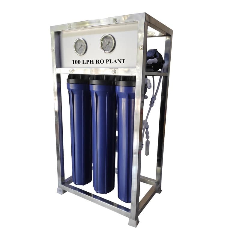 100 LPH RO Plant - Silver (RO+UV) - Doctor Fresh
