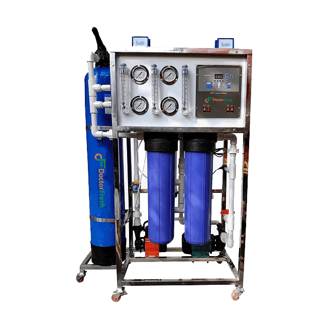 Doctor Fresh 120 LPH RO Plant - Platinum (RO+Single Element+Vessel)