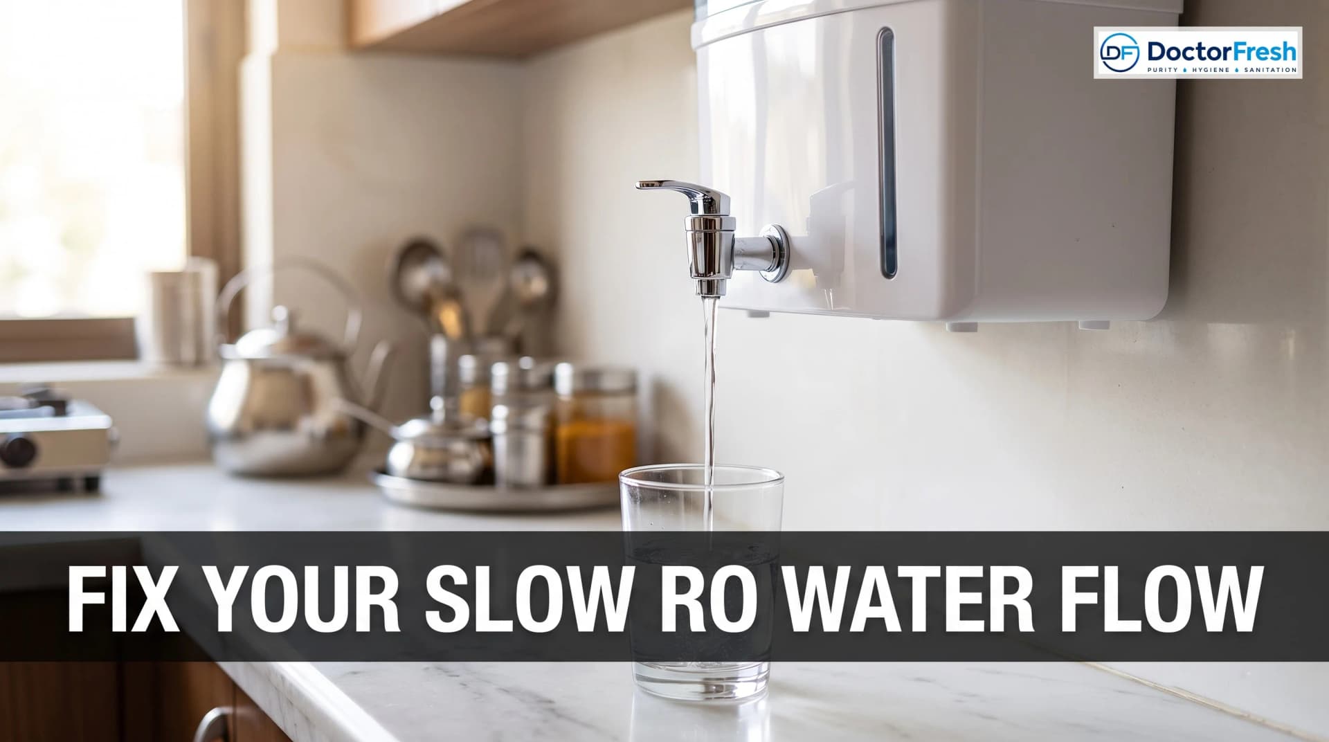 Low Water Flow in my RO in Gurgaon: How to fix it? Low Water Flow in my RO in Gurgaon: How to fix it?