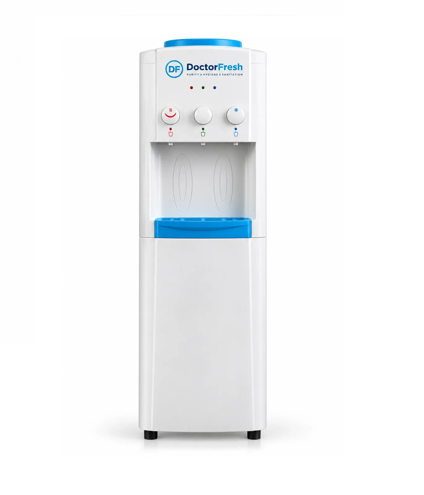 Doctor Fresh Plastic Pearl Water Dispenser — features Doctor Fresh Plastic Pearl Water Dispenser — features