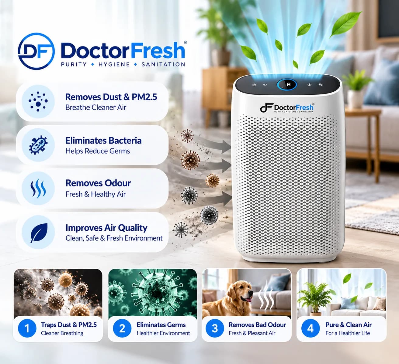 Doctor Fresh Air Purifier Vap26 Two — features Doctor Fresh Air Purifier Vap26 Two — features