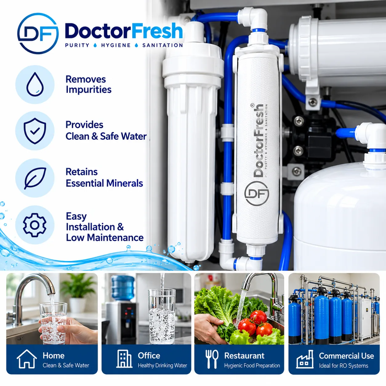 Doctor Fresh RO Spun — features Doctor Fresh RO Spun — features