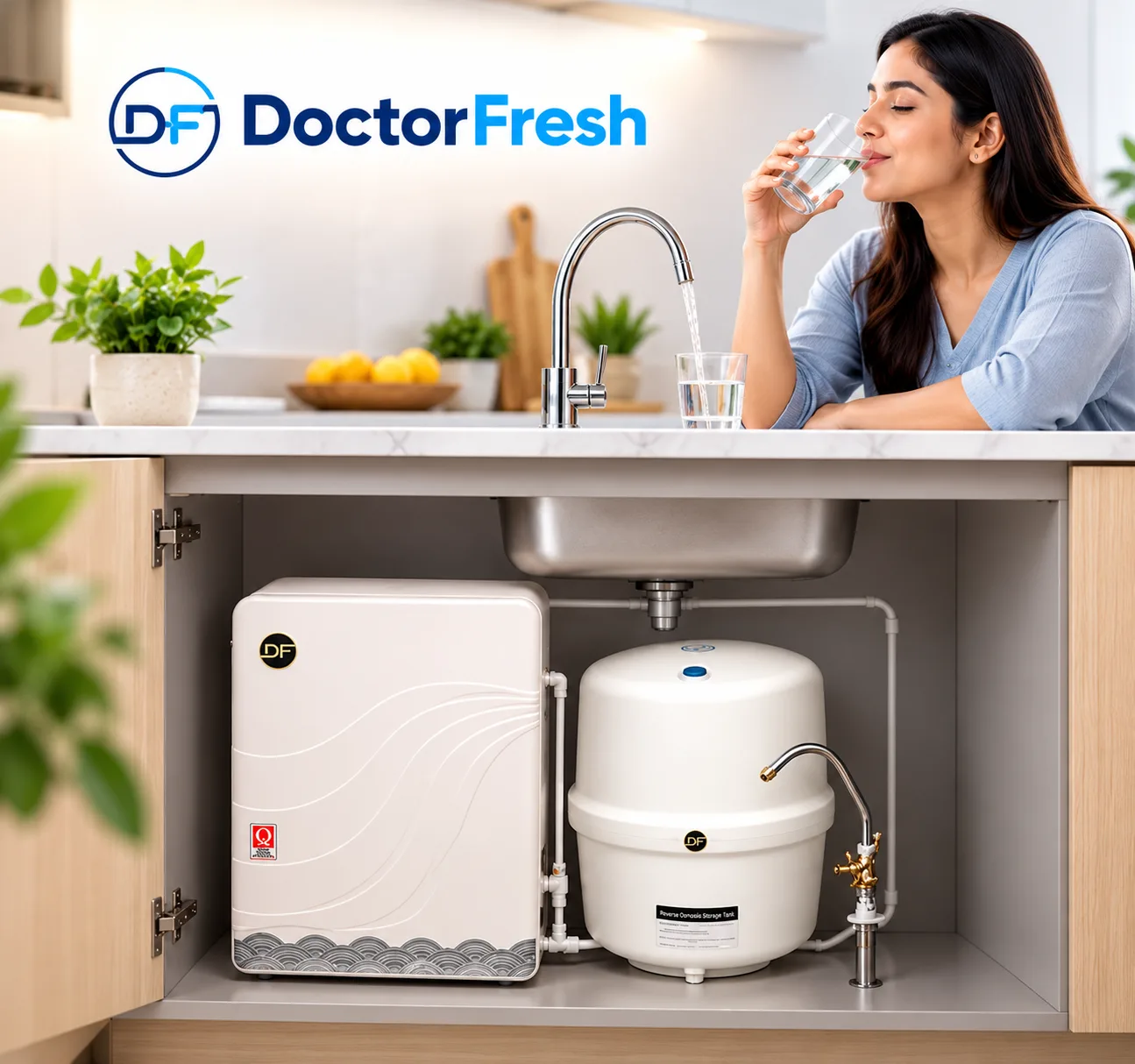 Doctor Fresh Kitchen Pride UTC RO+UV+UF+TDS Infuser+ME — features Doctor Fresh Kitchen Pride UTC RO+UV+UF+TDS Infuser+ME — features
