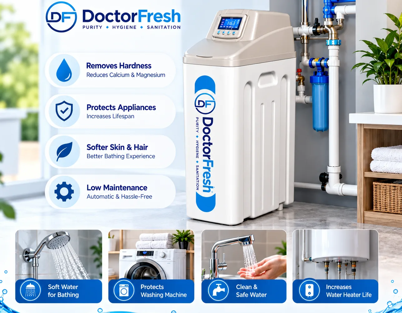 Doctor Fresh Automatic Water Softener - 25 Litre — features Doctor Fresh Automatic Water Softener - 25 Litre — features