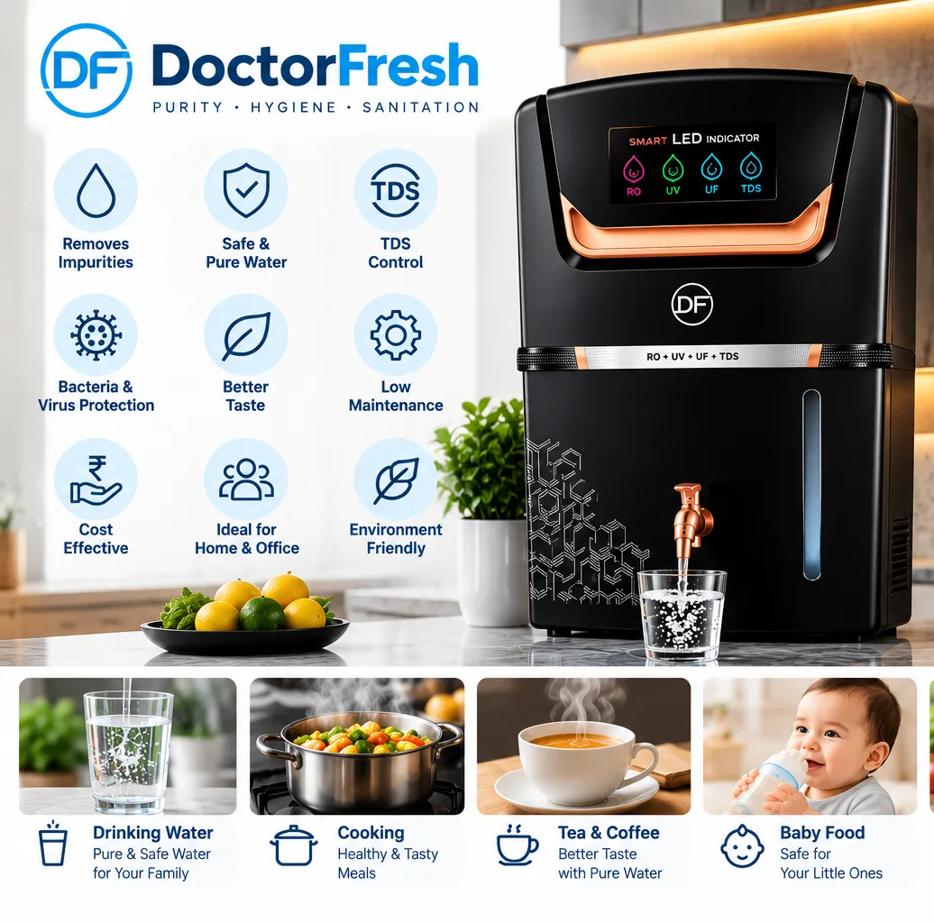 Doctor Fresh - Life Protector Plus RO+UV+UF+TDS Infuser — features Doctor Fresh - Life Protector Plus RO+UV+UF+TDS Infuser — features