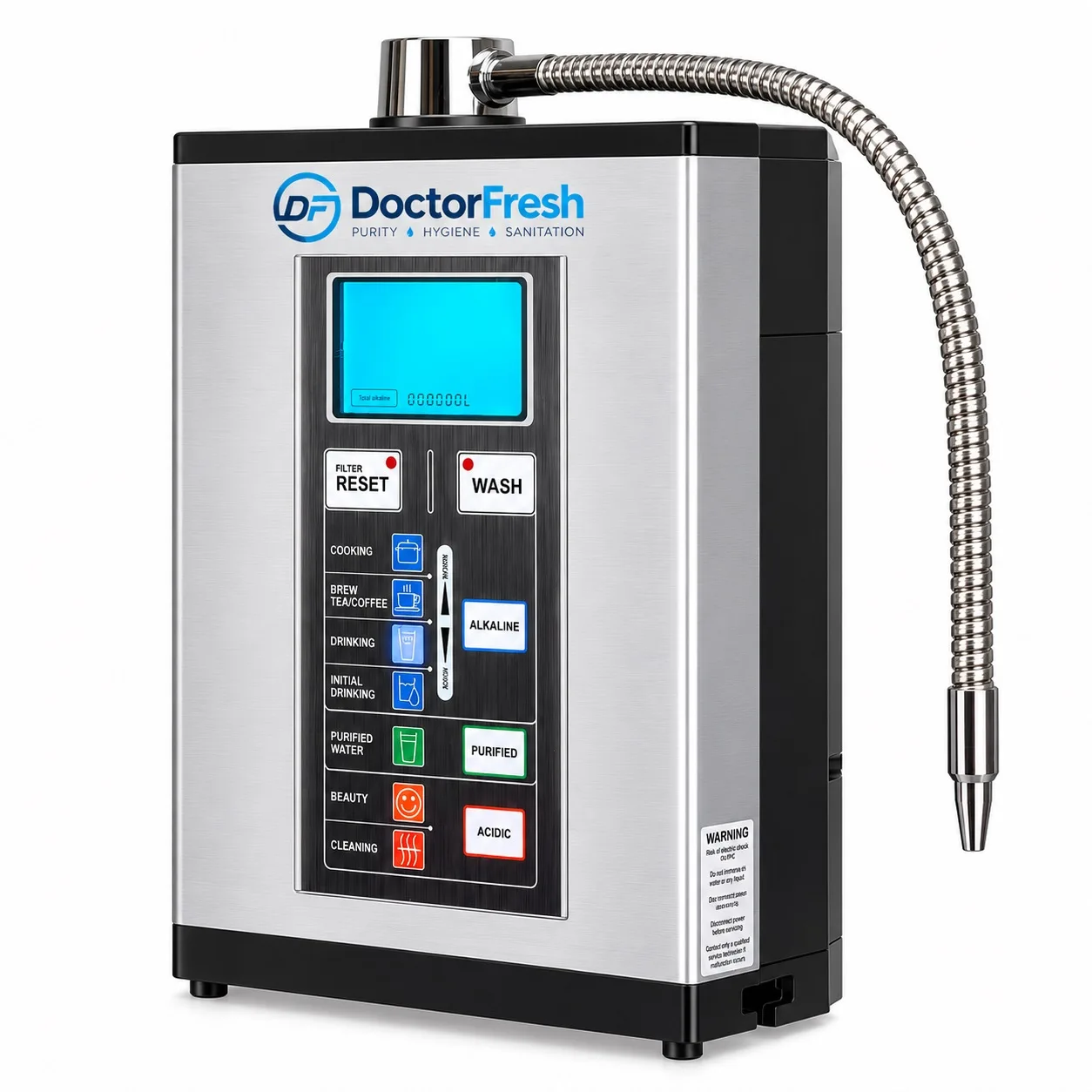 Doctor Fresh Miracle 1210 Water Ionizer - Alkaline — features Doctor Fresh Miracle 1210 Water Ionizer - Alkaline — features