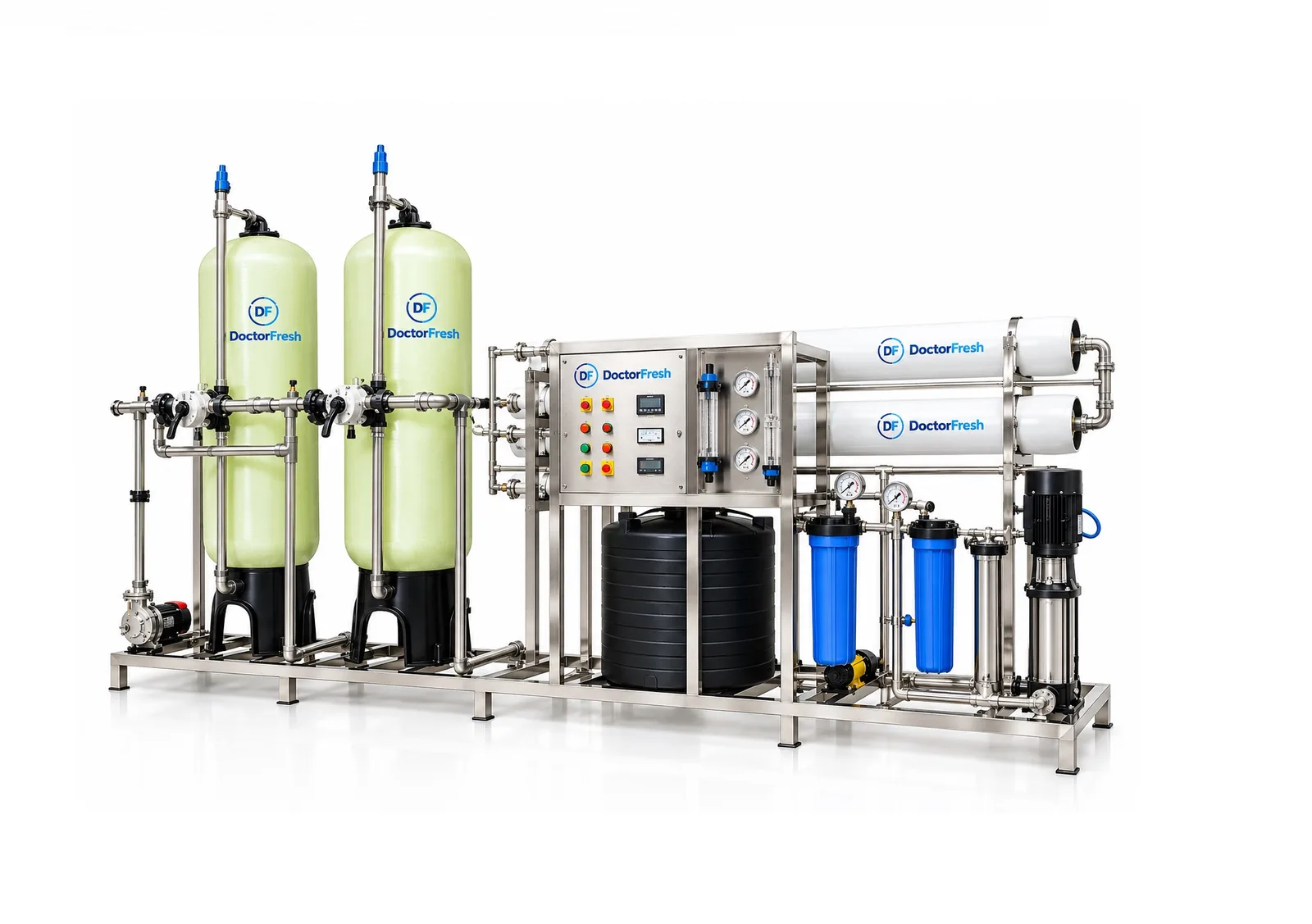Doctor Fresh 5000 LPH RO Plant (RO+TDS Infuser+PSS) Doctor Fresh 5000 LPH RO Plant (RO+TDS Infuser+PSS)