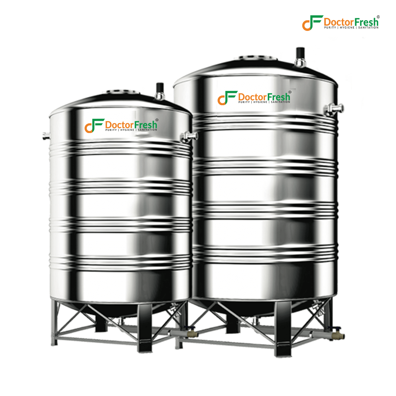 Doctor Fresh Stainless Steel Water Tank 500 LTR